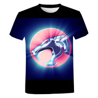 อะนิเมะ thundercats 3D พิมพ์ T เสื้อผู้ชาย PLUS ขนาดเสื้อยืด Breathable Casual ฤดูร้อน TOP streetwear Harajuku แฟชั่น Tee เสื้อ