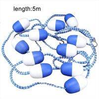 6X 11 Balls Safety Float Line-5M Swimming Pool Safety Separation Rope Float Rope Line Swimming Pool Equipment