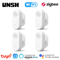 Tuya WiFi ZigBee Smart PIR Body Motion Sensor Smart Life Home Security Alarm System Detector ทำงานร่วมกับ Alexa Home