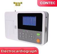 CONTEC E3 3 Channel 12 lead Touch ECG Electrocardiograph, Interpretation with PC Software+ Printer