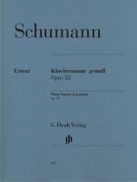 SCHUMANN Piano Sonata g minor op. 22 with original last movement (HN331)