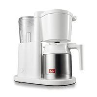 Melitta เครื่องชงกาแฟกระดาษกรอง,เครื่องชงกาแฟ Merita Olfi Plus สีขาว5ถ้วย SKT53-3W ของแท้100% Gratis Ongkir