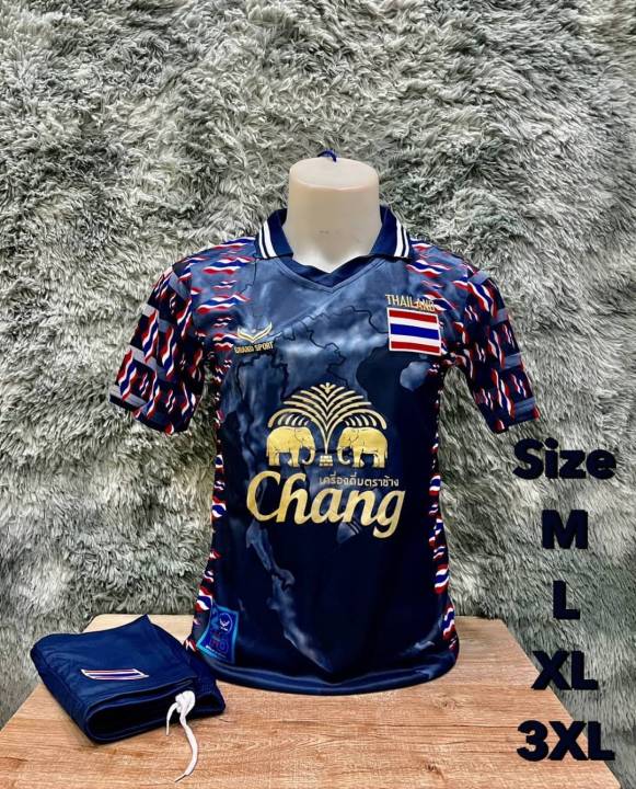 มี-6-สี-ใหม่-เสื้อทีมฟุตบอลชาย-เสื้อ-กางเกง-เสื้อทีมไทย-ไซส์m-3xl-เสื้อโปโล-รหัสfb111-ผ้านุ่มใส่สบาย-ระบายอากาศ