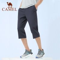 Cameljeans กางเกงผู้ชายฤดูร้อนแสงสบายๆกางเกงขายาวระบายอากาศกางเกงแห้งเร็วสำหรับผู้ชาย