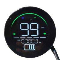 2X Electric Bike Speedometer Scooter Dashboard Indicator 48V 60V 72V Lead-Acid Battery LED Instrument Display