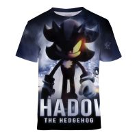 Boys Sonic the Hedgehog Movie Print Kids T-Shirt  Crew Neck Shirt Daily Top