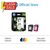 HP 678  Black / Tri-color Ink Cartridge, Combo 2-Pack HP Deskjet: 2645 / 4645 / 1515 / 2515 / 2545 / 3545 / 4515 #หมึกเครื่องปริ้น hp #หมึกปริ้น   #หมึกสี   #หมึกปริ้นเตอร์  #ตลับหมึก