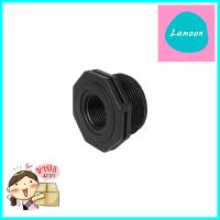 ข้อต่อลดเหลี่ยม PP TOWAI 1 1/2X1/2 นิ้ว สีดำPP BUSHING TOWAI 1 1/2X1/2IN BLACK **ด่วน สินค้าเหลือไม่เยอะ**