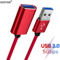 KEBETEME Cáp Nối Dài 1M USB 3.0, Cáp Mở Rộng Đồng Bộ Dữ Liệu USB Đực Sang Cái thumbnail