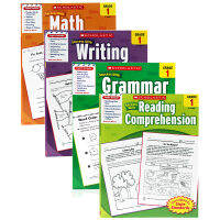 Academic success with grammar / writing / reading comprehension / math English original after-school exercise book for primary school students