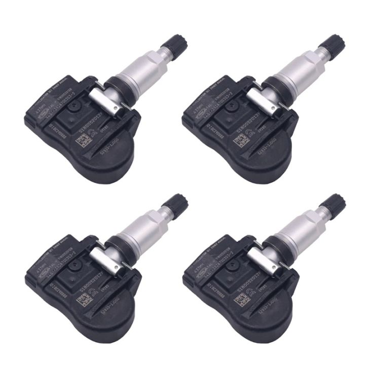 4Pcs 52933-1J000 TPMS Pressure Monitor Sensor Tire Monitoring System ...