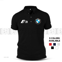 New Summer NEW เสื้อยืดสไตล์ใหม่ fashion66 Polo Bmw I3 i 3 เสื้อยืดปัก Unisex Neck Casual Sportswear Street Wear แฟชั่นแข่งรถ{prerequisite】 high-quality