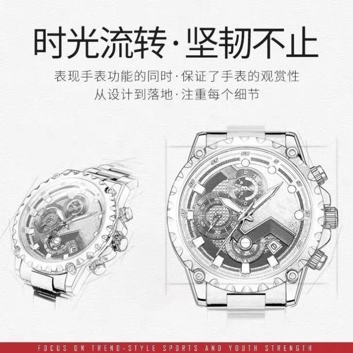 july-hot-official-authentic-mechanical-mens-atmospheric-calendar-high-end-large
