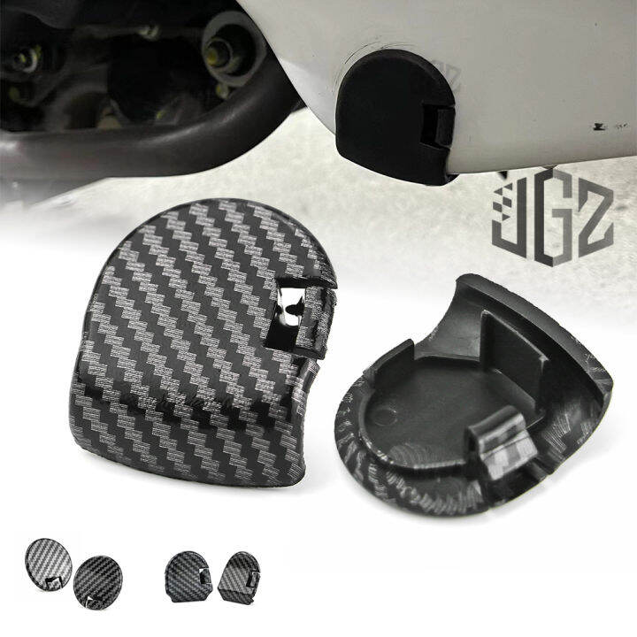Motorcycle Carbon Fiber Fairing Body Plug Hole Bottom Spoiler Pad