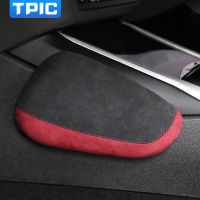 TPIC Alcantara รถเข่า Pad เบาะสนับสนุนหมอน Protector สำหรับ BMW F20 E90 E92 F07 X3 F30 G20 G30 E70อุปกรณ์เสริม