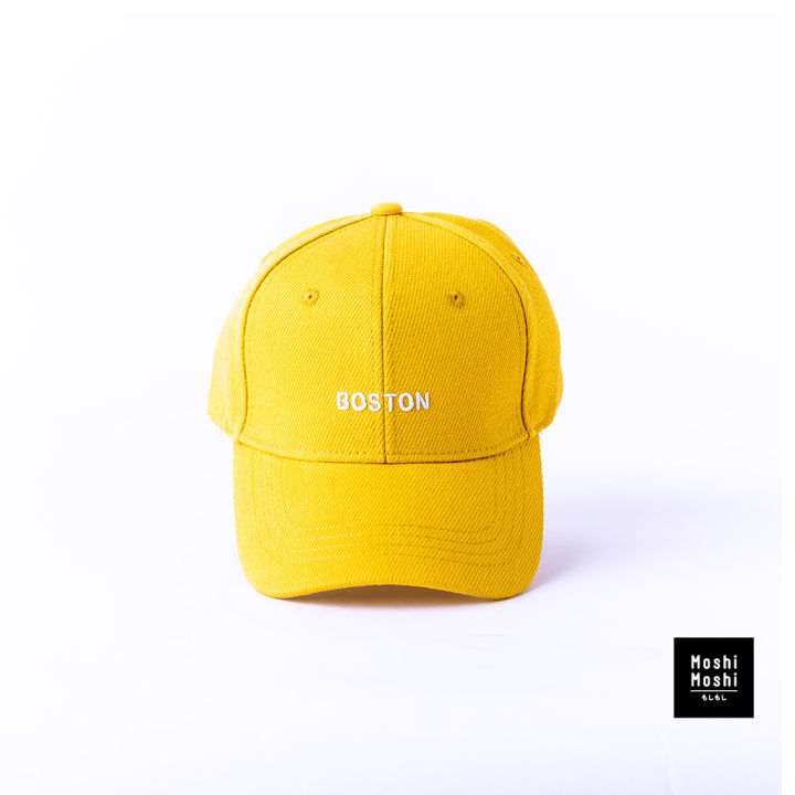 moshi-moshi-หมวกสกรีน-ลาย-boston-คละสี-หมวกแก็ป-ลายแฟชั่น-รุ่น-8100004147-4150