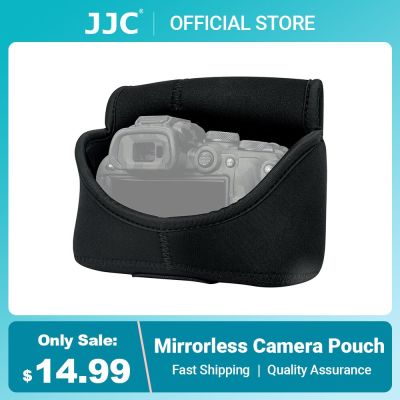 JJC Mirrorless Camera Pouch Neoprene Camera Bag Body Case Anti-Scratch For Canon R7/R10 + RF-S 18-45Mm Lens Canon Accessories