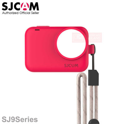 SJCAM ACCESSORY SILICONE PROTECTOR SLEEVE + LANYARD 4 Color FOR SJ9 SERIES เคส ซิลิโคน กันกระแทก ป้องกัน กล้องแอคชั่น กล้องติดหมวก เอสเจแคม
