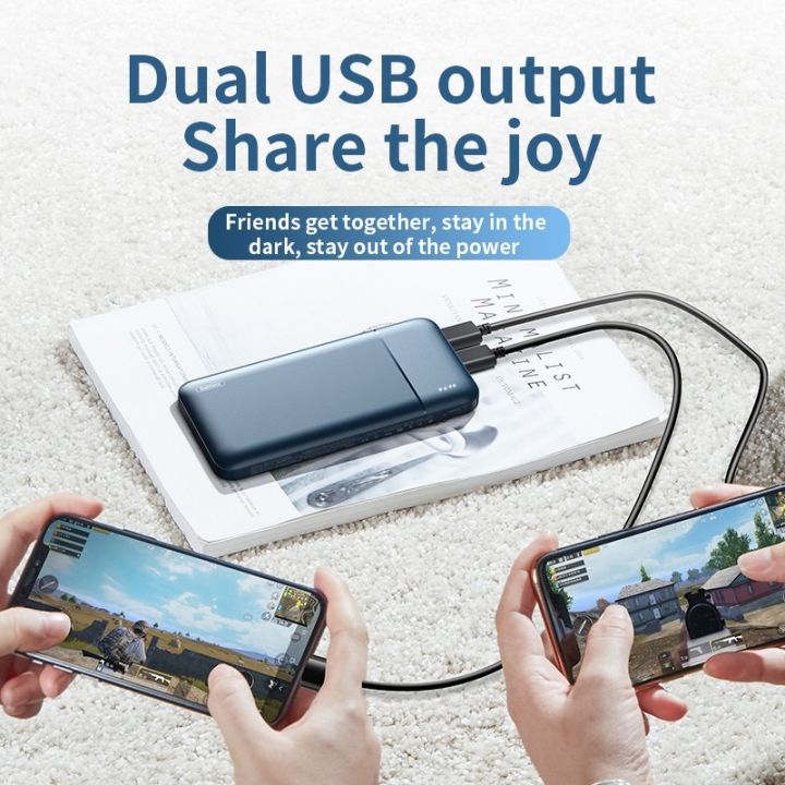 remax-rpp-96-แบตสำรอง-power-bank-รุ่นใหม่-ล่าสุด-10000mah-2usb-แบตสำรองรุ่นใหม่-ของแท้100-พร้อมส่ง