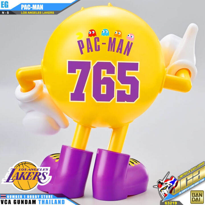 bandai-entry-grade-eg-pac-man-pac-man-los-angeles-lakers-nba-basketball-team-โมเดล-แพ็คแมน-vca-gundam