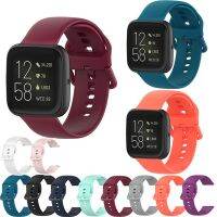 {zhiyun Watchshop}สายสีที่บริสุทธิ์สำหรับ Fitbit Versa/ Versa2 /Versa Lite สมาร์ทวอทช์กีฬาซิลิโคนวงสำหรับ F Itbit B Laze Wristbelt สร้อยข้อมือ