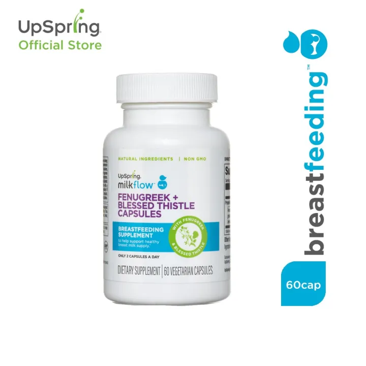 Upspring Milk Booster Fenugreek and Blessed Thistle Lactation