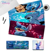 Disey Stitch Mousepad ตลกแผ่นรองเมาส์อะนิเมะสวยงาม Kawaii โต๊ะห้องนอนสาววัยรุ่นขนาด