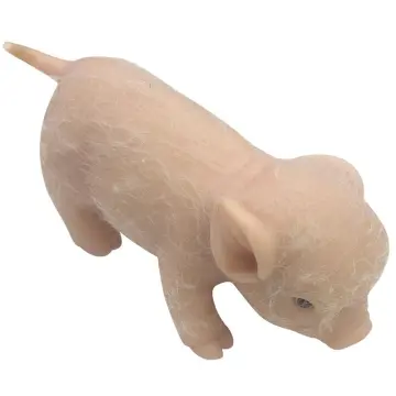 Silicone Animals Pig Doll High Simulation Mini Silicone Piglet BPA