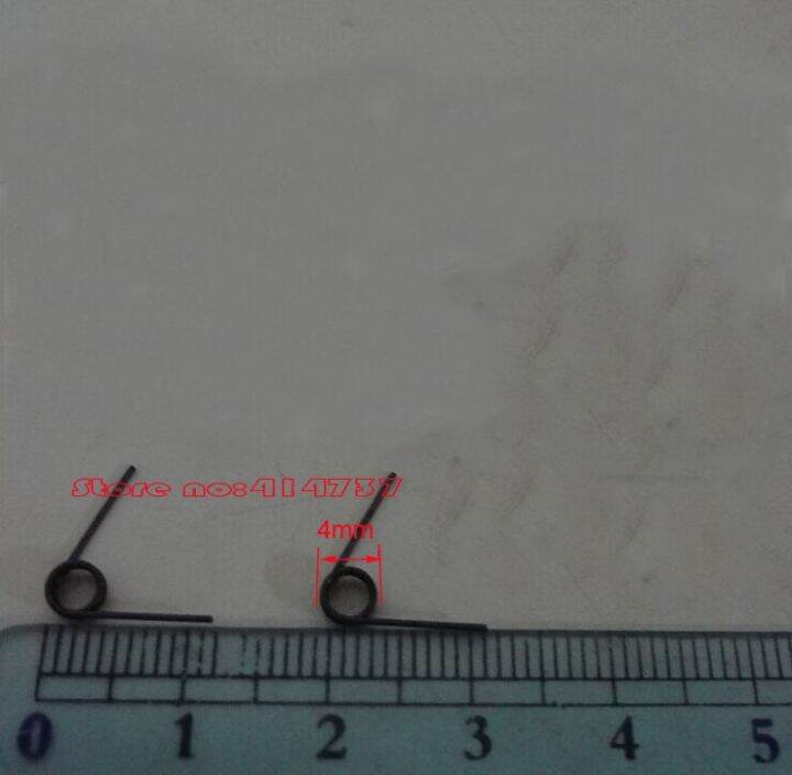 30pcs Spring steel torsion springs 0.5mm wire tensioning torsion spring
