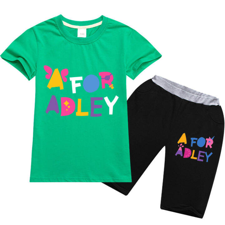 a-สำหรับ-adley-ชุดเสื้อยืดเด็กหญิงเด็กชายการ์ตูนใส่ได้ทั้งชายและหญิงทำจากผ้าฝ้ายสำหรับฤดูใบไม้ร่วงฤดูร้อนชุดเสื้อผ้าแขนสั้น0000