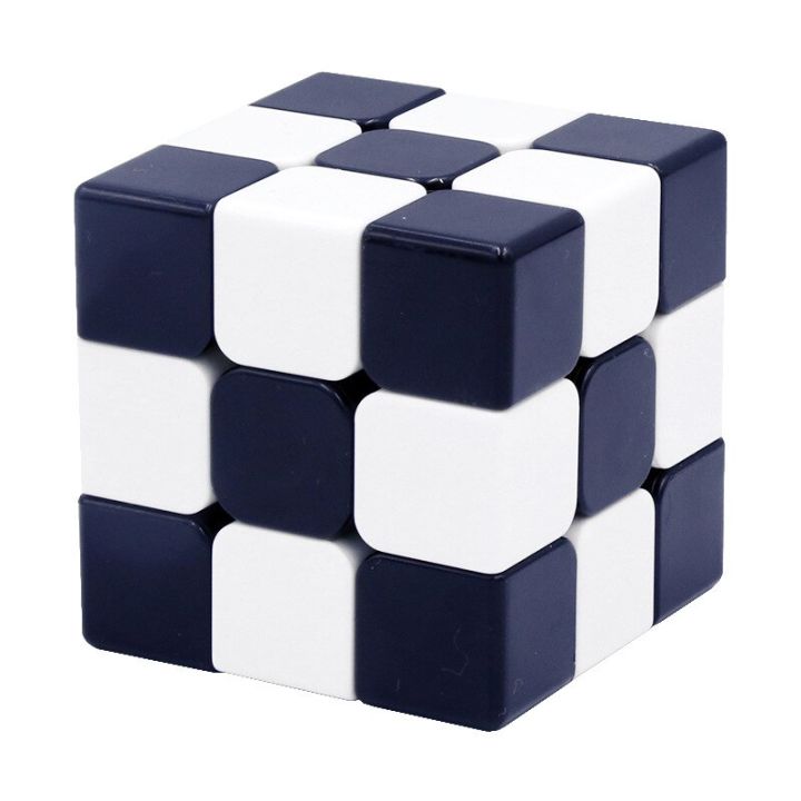 3x3x3ลูกบาศก์มายากลสีดำสีขาวเกมปริศนานีโอคิวโบมาจิโกะของเล่นเพื่อการศึกษาสำหรับเด็ก