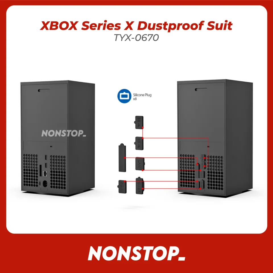 X-series X Dust-proof Silicone kit TYX-2607 - Xbox Series - DOBE