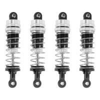 4PCS Upgraded Aluminum Capped Oil Filled Shock Absorber Damper for HBX 16889 M16100A 1/16 RC Car Parts Screw Nut Drivers