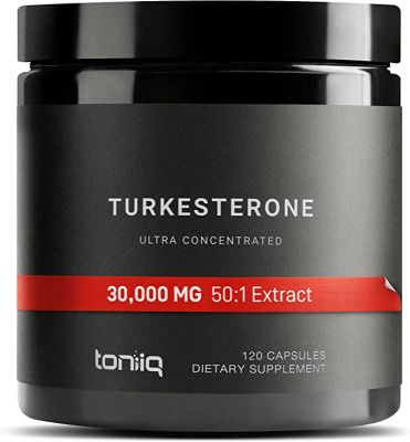 Toniiq Turkesterone 120 capsules