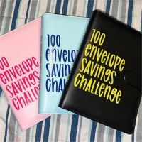 100 Envelope Challenge Binder Notepads / Savings Folders / Loose-leaf Binders / Money Pockets / Envelopes