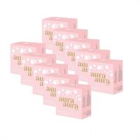 สบู่หน้าเงา Aura Aura Soap PSC  แพ็คเกตใหม่  ขนาด 70 กรัม (10 ก้อน)