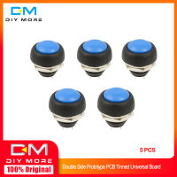 Original Diymore 5PCS 12mm PBS-33B Waterproof Momentary ON OFF Push Button Switch Mini Round Switch 1A 250V