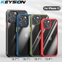 KEYSION เคสใสสำหรับ iPhone 13 Pro Max,ด้านหลังเคสซิลิโคนใสสำหรับโทรศัพท์ iPhone 13 Mini ใหม่13 2021
