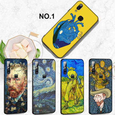 Casing หรับ Vivo Y20 Y30 Y31 Y50 Y51 Y12s Y5s Y70 Y19 S7 V23 Pro Y20i Y20s Y21 Y33s Y21S Y11s V19 V20 SE EL115 Van Gogh painting Pattern Phone เคสโทรศัพท์