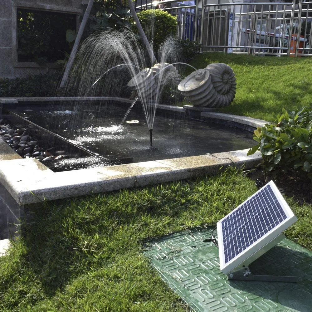 High-power Solar Landscape Fountain 17V 