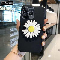 เคสโทรศัพท์ Realme C51 C53 ปก ที่สวยงามปกอ่อน + ดอกไม้ป้องกันเคสสำหรับ Realme C51 C53 เคส