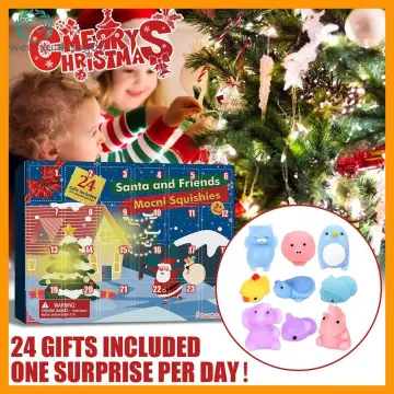 Advent Calendar 2023 for Kids Count Down Calendar with Mochi Toys 