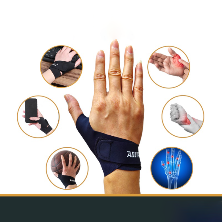 Wrist Thumb Brace Ultrathin Compression Wrist Straps Thumb Support for