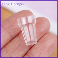 Fanzi ของเล่นตุ๊กตาเด็กไวน์ใสแบบ1/12บ้านตุ๊กตาสำหรับแก้วน้ำดื่ม