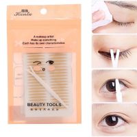 สติกเกอร์ทำตาสองชั้น แบบสองด้าน 60ชิ้น/แผ่นDouble-sided eyelid stickers 60pcs/sheet