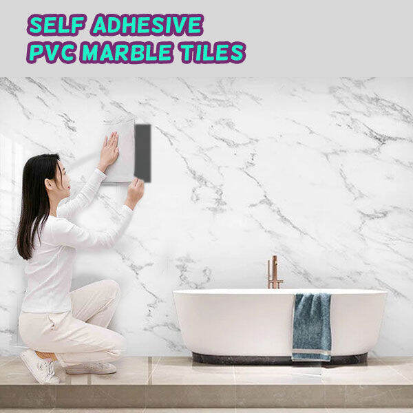 Waterproof Glossy Self Adhesive Sticker Tiles DIY Tiles Kitchen