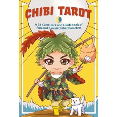 Bestseller !! ร้านแนะนำ[ไพ่แท้] Chibi Tarot: A 78-Card Deck and Guidebook of Fun &amp; Kawaii Characters ทาโรต์ ทาโร่ ออราเคิล ยิปซี oracle cards