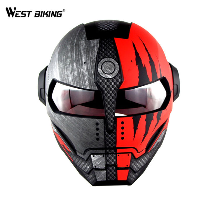 west-biking-motorcycle-bike-full-face-helmet-matt-black-large-size-scooter-open-face-safety-helmet-waterproof-cycle-helmet