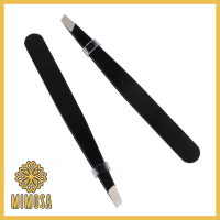 MIMOSA Slanted Tweezer มี 2 รุ่น ปลายเฉียง ปลายแบน ที่ถอนขนคิ้ว ที่ถอนขน อย่างดี