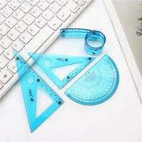 【CC】☒  Student soft safety ruler Red green blue colors at random Can be bent 15cm Straight